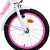 Volare Ashley Kinderfiets - Meisjes - 18 inch - Wit - Twee handremmen - Afbeelding 4