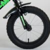 Volare Sportivo Kinderfiets - Jongens - 14 inch - Neon Groen Zwart - Twee Handremmen - 95% afgemonteerd - Afbeelding 4