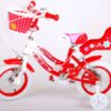 Volare Lovely Kinderfiets - Meisjes - 12 inch - Rood Wit - Twee Handremmen - Afbeelding 14