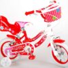 Volare Lovely Kinderfiets - Meisjes - 12 inch - Rood Wit - Twee Handremmen - Afbeelding 3