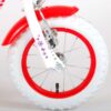 Volare Lovely Kinderfiets - Meisjes - 12 inch - Rood Wit - Twee Handremmen - Afbeelding 5
