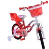 Volare Lovely Kinderfiets - Meisjes - 14 inch - Rood Wit - Afbeelding 6