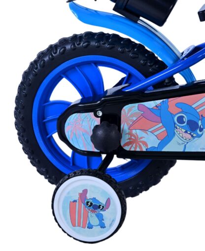 Disney Stitch kinderfiets blauw 12 inch 2 W1800