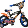 Hot Wheels Kinderfiets - Jongens - 12 inch - Zwart Oranje Blauw - Afbeelding 2