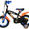 Hot Wheels Kinderfiets - Jongens - 12 inch - Zwart Oranje Blauw - Afbeelding 8