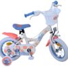 Disney Stitch Kinderfiets - Meisjes - 12 inch - Twee handremmen - Crème Koraal Blauw - Afbeelding 8