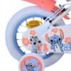 Disney Stitch Kinderfiets - Meisjes - 12 inch - Twee handremmen - Crème Koraal Blauw - Afbeelding 9