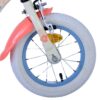 Disney Stitch Kinderfiets - Meisjes - 12 inch - Twee handremmen - Crème Koraal Blauw - Afbeelding 2