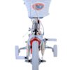Disney Stitch Kinderfiets - Meisjes - 12 inch - Twee handremmen - Crème Koraal Blauw - Afbeelding 10