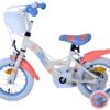Disney Stitch Kinderfiets - Meisjes - 12 inch - Twee handremmen - Crème Koraal Blauw - Afbeelding 5
