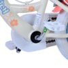 Disney Stitch Kinderfiets - Meisjes - 12 inch - Twee handremmen - Crème Koraal Blauw - Afbeelding 7