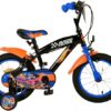 Hot Wheels Kinderfiets - Jongens - 14 inch - Zwart - Twee handremmen
