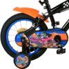 Hot Wheels Kinderfiets - Jongens - 14 inch - Zwart - Twee handremmen - Afbeelding 3