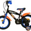 Hot Wheels Kinderfiets - Jongens - 14 inch - Zwart - Twee handremmen - Afbeelding 8