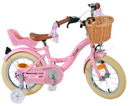 Volare Blossom 14 inch kinderfiets roze W1800