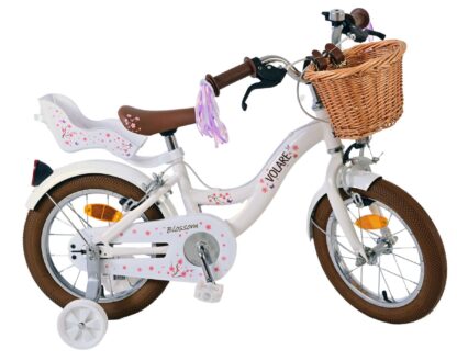 Volare Blossom kinderfiets 14 inch wit W1800 1