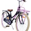 Volare Excellent Kinderfiets - Meisjes - 24 inch - Zwart - Twee handremmen - Afbeelding 5