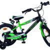 Volare Sportivo Kinderfiets - Jongens - 16 inch - Groen Zwart - Twee Handremmen - Afbeelding 10