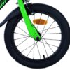Volare Sportivo Kinderfiets - Jongens - 16 inch - Groen Zwart - Twee Handremmen - Afbeelding 3
