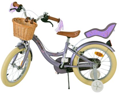 Volare Blossom kinderfiets 16 inch paars twee handremmen 8 W1800