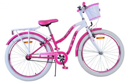 Volare Lovely kinderfiets 24 inch roze twee handremmen 1 W1800