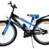 Volare Sportivo Kinderfiets - Jongens - 24 inch - Zwart Blauw - Afbeelding 7