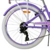 Volare Lovely Kinderfiets - Meisjes - 24 inch - Paars - 7 Versnellingen - Afbeelding 2