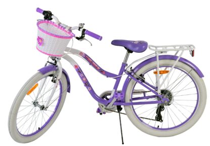 Volare Lovely kinderfiets 24 inch paars 7 speed 9 W1800