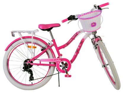 Volare Lovely kinderfiets 24 inch roze 7 speed W1800