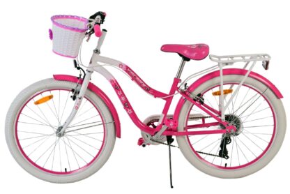 Volare Lovely kinderfiets 24 inch roze 7 speed 8 W1800