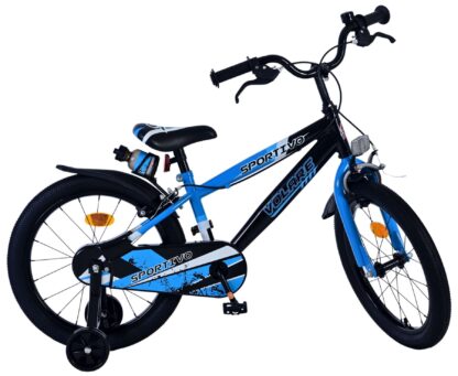 Volare Sportivo kinderfiets 18 inch blauw twee handremmen W1800