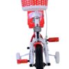 Volare Lovely Kinderfiets - Meisjes - 12 inch - Rood Wit - Afbeelding 6