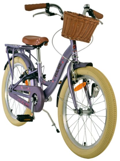 Volare Blossom Kinderfiets - Meisjes - 20 inch - Paars - Twee handremmen - Afbeelding 5