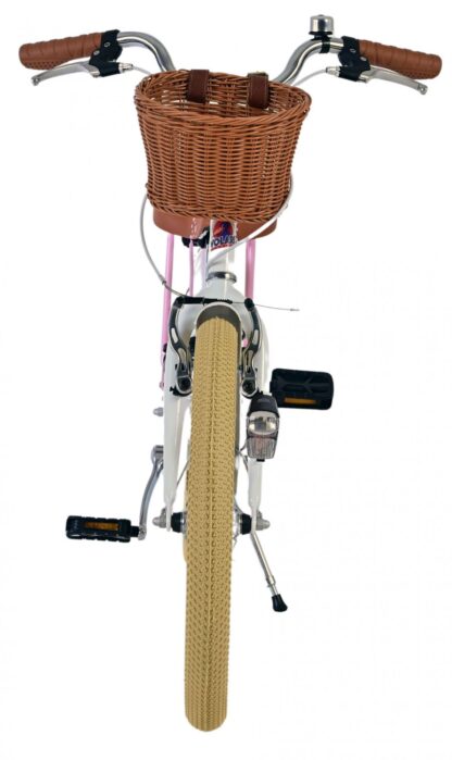Volare Blossom Kinderfiets - Meisjes - 20 inch - Wit - Twee handremmen - Afbeelding 6