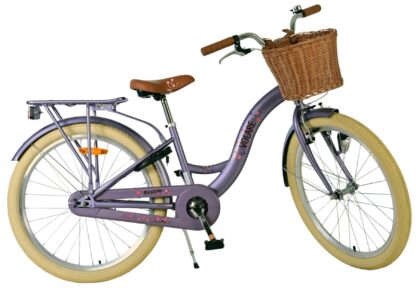 Volare Blossom Kinderfiets - Meisjes - 24 inch - Paars - Afbeelding 10