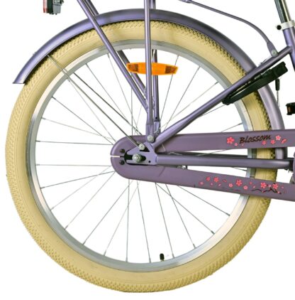 Volare Blossom Kinderfiets - Meisjes - 24 inch - Paars - Afbeelding 2