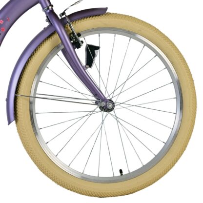 Volare Blossom Kinderfiets - Meisjes - 24 inch - Paars - Afbeelding 3