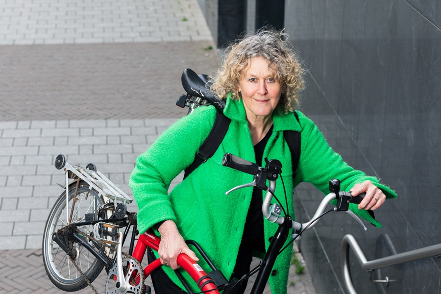 Allemaal welkom bij fietsers 1 Petra2 door Elizabeth Wattimena