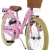 Volare Blossom Kinderfiets - Meisjes - 20 inch - Roze - Twee handremmen - Afbeelding 5