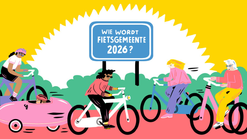 We voelen ons gedemoniseerd en verlaten. 21 Fietsersbond Fietsgemeente 2026 832x468 1