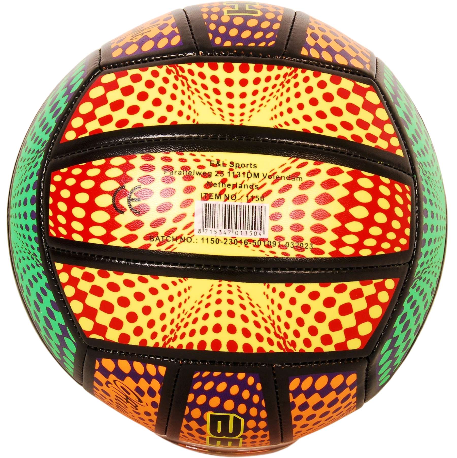 E&L Sports Beachvolleybal - Multicolor 2 E&L Sports Beachvolleybal - Multicolor - Afbeelding 2