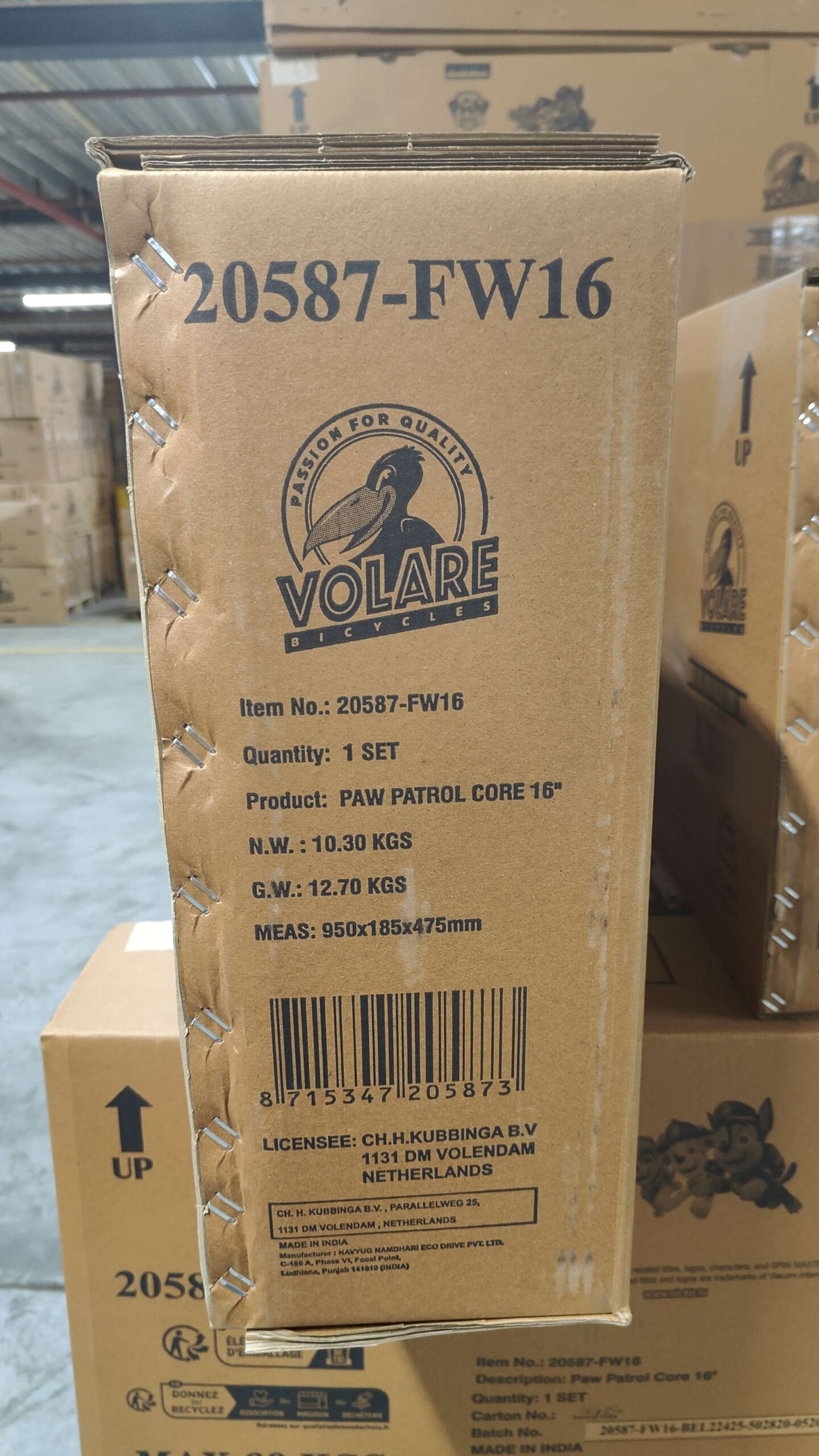 Paw Patrol Kinderfiets - Jongens - 16 inch - Rood - Twee handremmen 11 Paw Patrol Kinderfiets - Jongens - 16 inch - Rood - Twee handremmen - Afbeelding 11