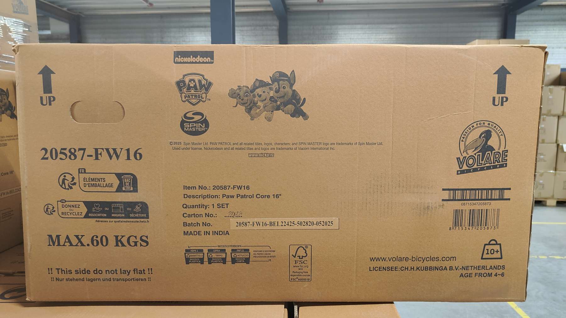 Paw Patrol Kinderfiets - Jongens - 16 inch - Rood - Twee handremmen 13 Paw Patrol Kinderfiets - Jongens - 16 inch - Rood - Twee handremmen - Afbeelding 13