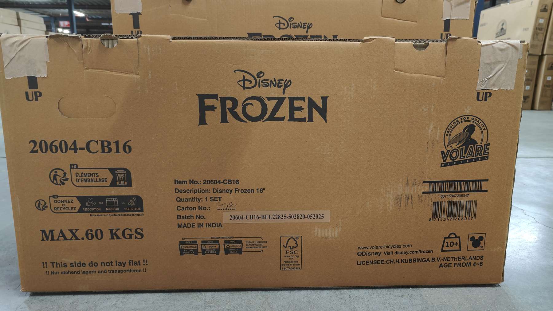 Disney Frozen 2 Kinderfiets - Meisjes - 16 inch - Blauw/Paars 13 Disney Frozen 2 Kinderfiets - Meisjes - 16 inch - Blauw/Paars - Afbeelding 13