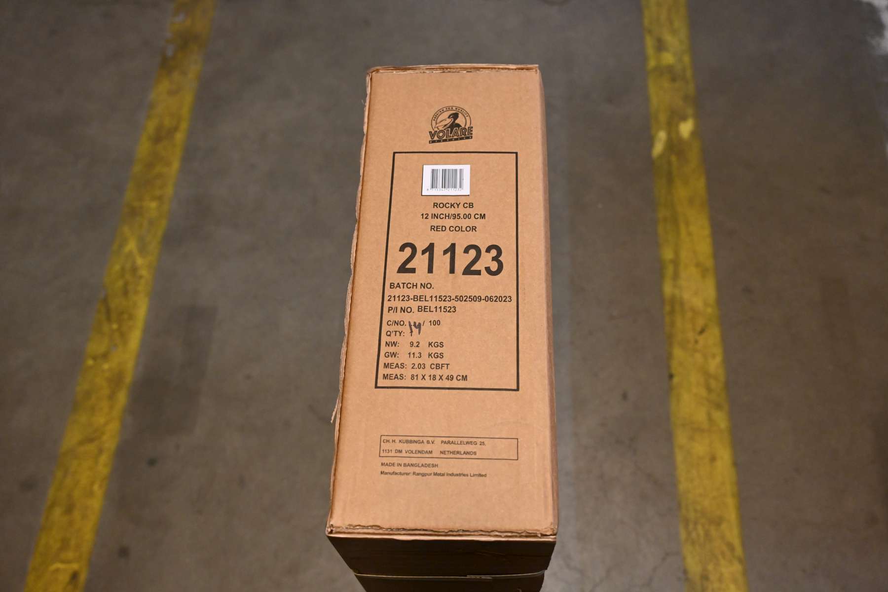 Volare Rocky Kinderfiets - Jongens - 12 inch - Rood 17 Volare Rocky Kinderfiets - Jongens - 12 inch - Rood - Afbeelding 17