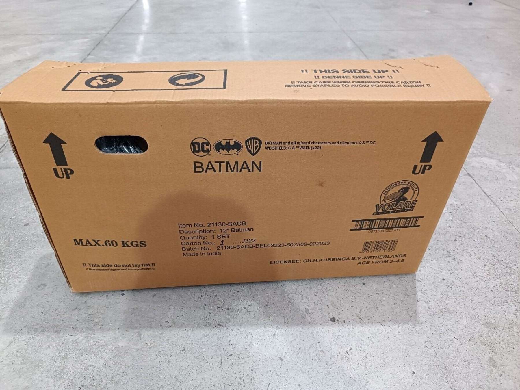 Batman Kinderfiets - Jongens - 12 inch - Zwart 11 Batman Kinderfiets - Jongens - 12 inch - Zwart - Afbeelding 11