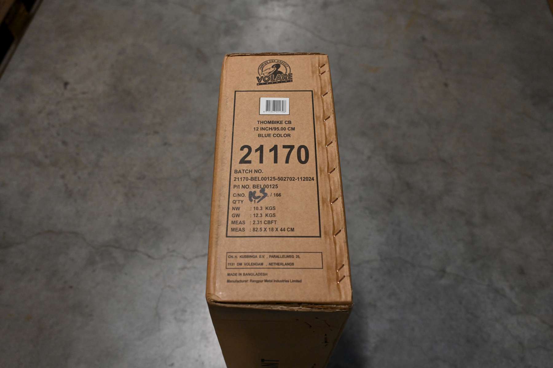 Volare Thombike Kinderfiets - Jongens - 12 inch - Zwart Blauw 17 Volare Thombike Kinderfiets - Jongens - 12 inch - Zwart Blauw - Afbeelding 17