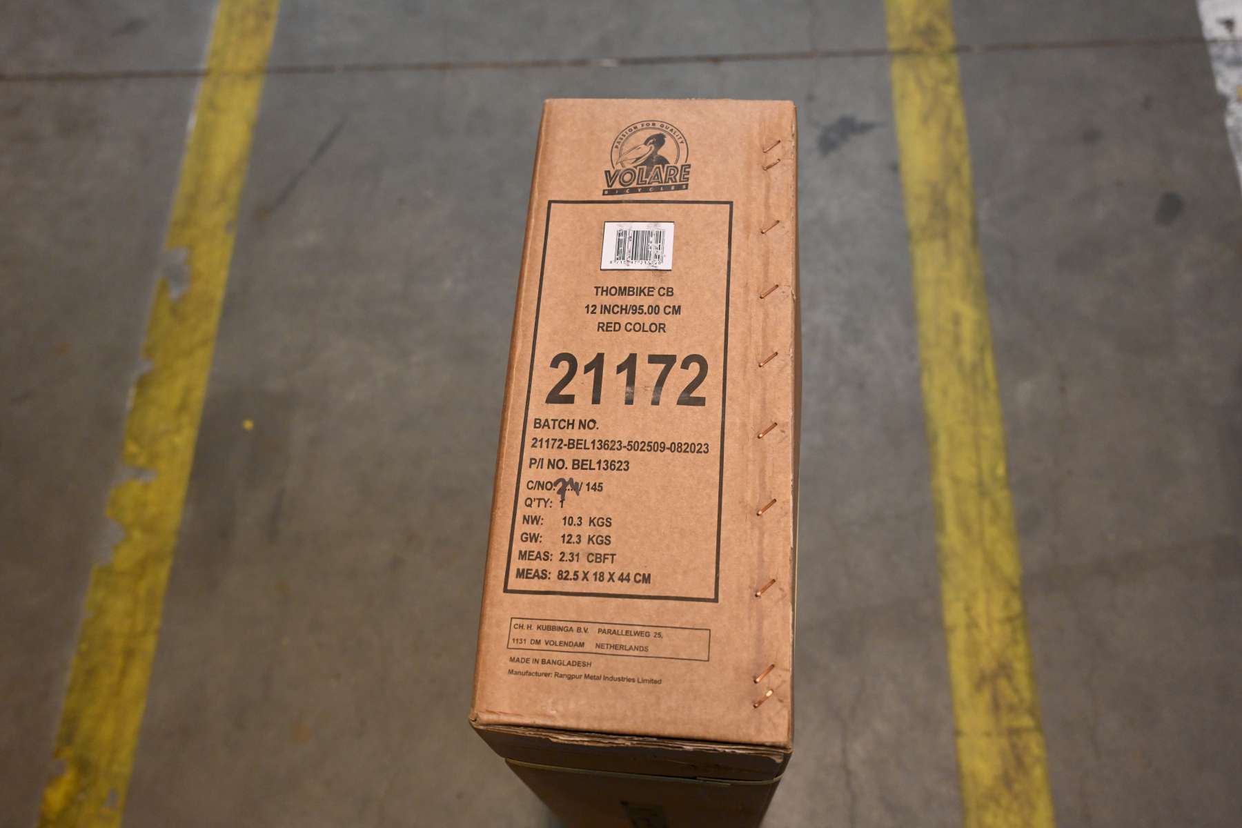 Volare Thombike Kinderfiets - Jongens - 12 inch - Zwart Rood 17 Volare Thombike Kinderfiets - Jongens - 12 inch - Zwart Rood - Afbeelding 17