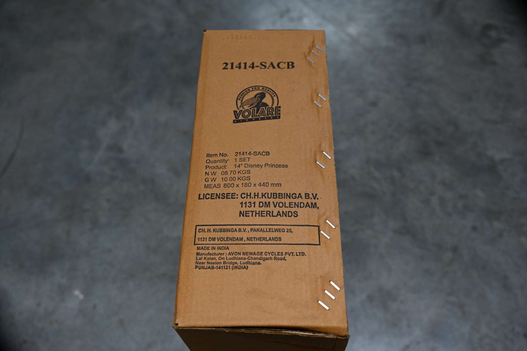 Disney Princess Kinderfiets - Meisjes - 14 inch - Roze 12 Disney Princess Kinderfiets - Meisjes - 14 inch - Roze - Afbeelding 12