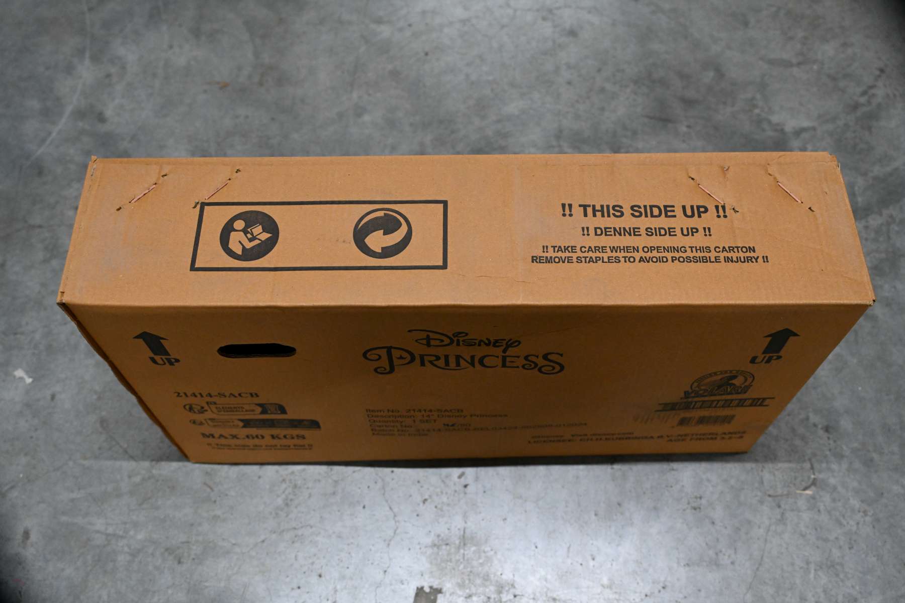 Disney Princess Kinderfiets - Meisjes - 14 inch - Roze 13 Disney Princess Kinderfiets - Meisjes - 14 inch - Roze - Afbeelding 13